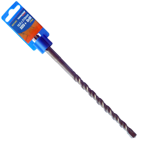 SDS Plus Masonry Drill Bit 10mm x 210mm Hammer Toolpak 